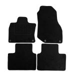 Set covorase auto mocheta Lynk &amp; Co 01 2021-&gt;, Negru, 4 buc. AutoDrive ProParts