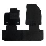 Set covorase auto mocheta Mg S5 Ev 2025-&gt;, Negru, 3 buc. AutoDrive ProParts