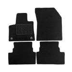 Set covorase auto mocheta Peugeot 3008 2 2016-&gt; ; Grandland X 2017-&gt; 2016-&gt;, Negru, 4 buc. AutoDrive ProParts