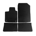 Set covorase auto mocheta Renault Twingo 2 2007-&gt; 2012-&gt; Lift, Negru, 4 buc. AutoDrive ProParts