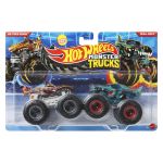 HOT WHEELS MONSTER TRUCK SET 2 MASINI HW TIGER SHARK SI MEGA WREK SCARA 1 LA 64 SuperHeroes ToysZone