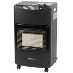 Incalzitor pe gaz, aprindere piezoelectrica, cu roti, furtun, regulator, 1.5-4.2 kW, 110-305 g/h, Strend Pro GartenVIP DiyLine