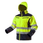 Geaca de lucru, reflectorizanta, galben, impermeabil, model Visibility, marimea XL/56, NEO GartenVIP DiyLine