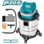 TOTAL - ASPIRATOR 20L - 8.0KPA - LI-ION - 20V NEW PowerTool TopQuality