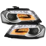 Faruri LED DRL Audi A3 8P 8P1 8PA (2009-2013) Facelift Look Performance AutoTuning