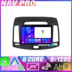Navigatie Hyundai Elantra 2007 2011 KIT 2009 EDOTEC-LITE Android Ecran 720P Octa Core 8 128 Carplay CarStore Technology