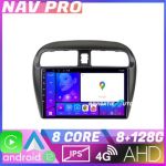 Navigatie Mitsubishi Space Star Mirage Attrage 2012 EDOTEC-LITE Android Ecran 720P Octa Core 8 128 Carplay CarStore Technology