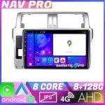 Navigatie Toyota Landcruiser J150 Prado 2014 2017 KIT 065 EDOTEC-LITE Android Ecran 720P Octa Core 8 128 Carplay CarStore Technology