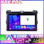 Navigatie Toyota Prado 2007 KIT 456 EDOTEC-LITE Android Ecran 720P Octa Core 8 128 Carplay CarStore Technology