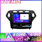 Navigatie Ford Mondeo 2007 2010 EDOTEC-LITE Android Ecran 720P Octa Core 4 64 Carplay CarStore Technology