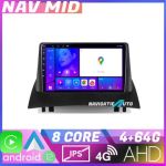 Navigatie Renault Megane 2 KIT 098 EDOTEC-LITE Android Ecran 720P Octa Core 4 64 Carplay CarStore Technology