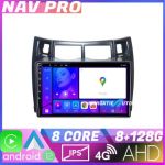 Navigatie Toyota Yaris 2008 2011 KIT YARIS08 EDOTEC-LITE Android Ecran 720P Octa Core 8 128 Carplay CarStore Technology