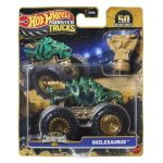 HOT WHEELS MONSTER TRUCK 50 BIGFOOT TROPHY CHAMPIONS MASINUTA SKELESAURUS SCARA 1 LA 64 SuperHeroes ToysZone