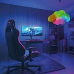 Lampă Magică Nor - 16 LED RGB - 3 x AAA - 25 x 20 x 15 cm Best CarHome