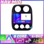 Navigatie Jeep Compass 2010 2016 KIT 2500 EDOTEC-LITE Android Ecran 720P Octa Core 4 64 Carplay CarStore Technology