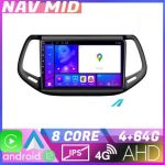 Navigatie Jeep Compass 2017 KIT 739 EDOTEC-LITE Android Ecran 720P Octa Core 4 64 Carplay CarStore Technology