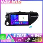 Navigatie Toyota Hilux 2016 KIT TY59 EDOTEC-LITE Android Ecran 720P Octa Core 4 64 Carplay CarStore Technology