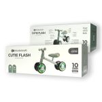 BICICLETA ECHILIBRU CUTIE FLASH, GREEN SuperHeroes ToysZone