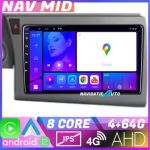 Navigatie Audi A6 C6 2004-2010 Octa Core EDOTEC-LITE Android Ecran 720P Octa Core 4+64 Carplay  Android auto CarStore Technology