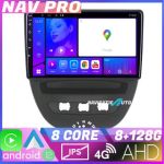 Navigatie Citroen C1 Peugeot 107 Toyota Aygo 2005-2014 EDOTEC-LITE Android Ecran 720P Octa Core 8+128 Carplay  Android auto v1 CarStore Technology