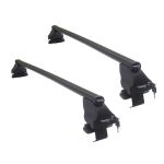 Set bare transversale portbagaj din otel marca Twinny Load TL S34, Seat Ibiza 4 Sportcoupe 6j1 2008- 3 Usi, VW Golf 6 5k1 2008-2012 3 Usi; kit complet cu bare, suporti si antifurt cu cheie AutoDrive ProParts
