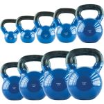 Gantera kettlebell HMS KNV 6 KG, Albastru FitLine Training