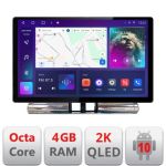 Navigatie Citoren C3 2017-2024 radio cd Qled 2K Octa Core 4+64 LTE 4G DSP Wifi 5Ghz android auto carplay radio gps internet Kit-+EDT-E413-2K CarStore Technology