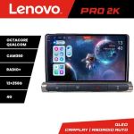 Navigatie Citroen C3 2017-2024 ecran color de fabrica Lenovo Qled 2K Octa Core 12+256 360 DSP ADAS carplay android auto radio internet Kit-+PRO-2K-9-12+256 CarStore Technology