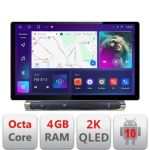 Navigatie Citroen C3 2017-2024 ecran color de fabrica Qled 2K Octa Core 4+64 LTE 4G DSP Wifi 5Ghz android auto carplay radio gps internet Kit-+EDT-E413-2K CarStore Technology