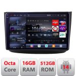 Navigatie Mercedes Vito Viano 2004-2006 Qled 2K Octa Core 16+512 LTE 4G DSP Wifi 5Ghz android auto carplay radio gps internet Kit-+EDT-E810-2K CarStore Technology