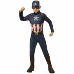 Costum de carnval - Captain America Avg 4 L (8-10 ani/max 147cm) PlayLearn Toys