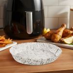 Hârtie de Coacere pentru Air Fryer - Rotundă, 20 cm - 50 Bucăți/Pachet Best CarHome