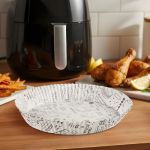Hârtie de coacere pentru Air Fryer - Rotundă, 23 cm - 50 Bucăți/Pachet Best CarHome