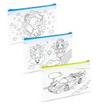 Penar Colorabil - Cu 4 Markere, 21 x 12 cm - 3 Modele Best CarHome