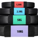 Set Haltera cu greutati HMS GSP40 42 kg FitLine Training