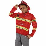 Vesta & casca pompier M (5-7 ani/max 132 cm) PlayLearn Toys