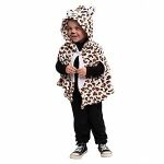 Pelerina - Leopard vesel XS (2-3 ani/max 98cm) PlayLearn Toys
