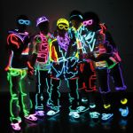 Fir neon electroluminescent el wire 2,3 mm pentru imbracaminte culoare albastru MultiMark GlobalProd