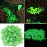 Pietricele fosforescente decorative glow verzi, marimi diferite pachet 500 grame MultiMark GlobalProd
