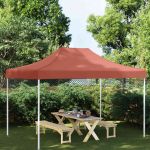 Acoperiș cort de petrecere, cărămiziu, 4,5 x 3 m, 270 g/m² GartenMobel Dekor