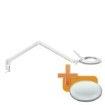 Lampă LED cu lupă – 5” (130 mm), 9W, 800 lumeni, braț reglabil, prindere de birou Best CarHome
