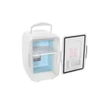 Frigider turistic, mini, 12V/220V, alb, 4 L, 17.5x23.5x25 cm, Malatec GartenVIP DiyLine