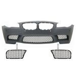 Grile Laterale BMW Seria 5 F10 F11 (2010-2014) pentru bara fata M5 Sport Design Performance AutoTuning