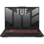 Laptop ASUS TUF Gaming A17 (2023) FA707NUG-HX177, AMD Ryzen 7 7445HS, 17.3 inch, RAM 16GB, SSD 512GB, nVidia GeForce RTX 4050 6GB, No OS, Mecha Gray NewTechnology Media