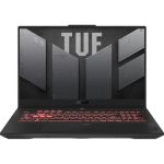 Laptop ASUS TUF Gaming A17 (2023) FA707NUG-HX180, AMD Ryzen 7 7445HS, 17.3 inch, RAM 16GB, SSD 1TB, nVidia GeForce RTX 4050 6GB, No OS, Mecha Grey NewTechnology Media