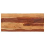 Blat de masă, 140x60x(2,5-2,7) cm, lemn masiv acacia GartenMobel Dekor