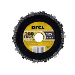 Disc debitat lemn, cu lant, 125 mm, Drel GartenVIP DiyLine