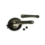 Angrenaj SCX S38PB, 38T, brate 170 mm, negru Ultimate FactoryBikes