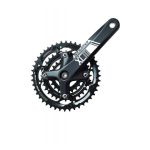 Angrenaj XCM T410, 22/30/40T, brate 175 mm, cu aparatoare lant, negru Ultimate FactoryBikes