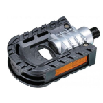 Pedale pliabile Marwi SP-151 aluminiu cu plastic, negru-argintiu Ultimate FactoryBikes